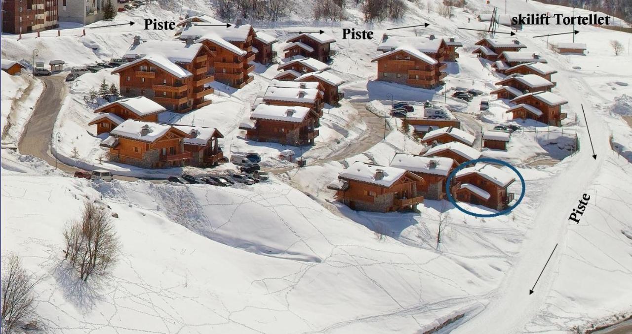 Chalet Ananas, Hameau Des Marmottes Saint-Martin-de-Belleville Exterior photo